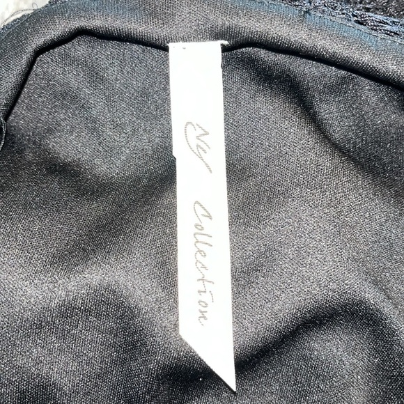 Ny Collections Size Large , NY Collection Black  Lace Dress XLAD0228 - Picture 5 of 5